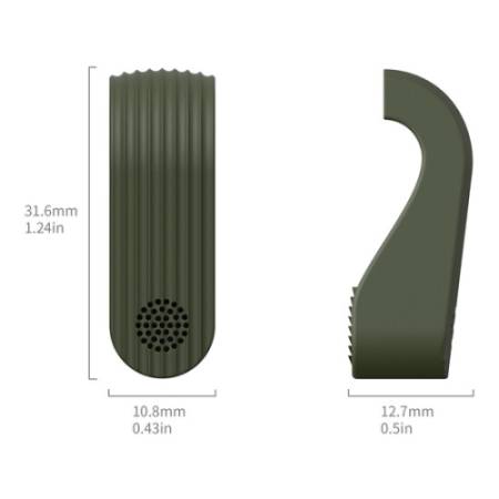 SmallRig 6269 - zestaw, 9x silikonowa nakładka / case / etui na mikrofony S70 (9 kolorów) - wymiary